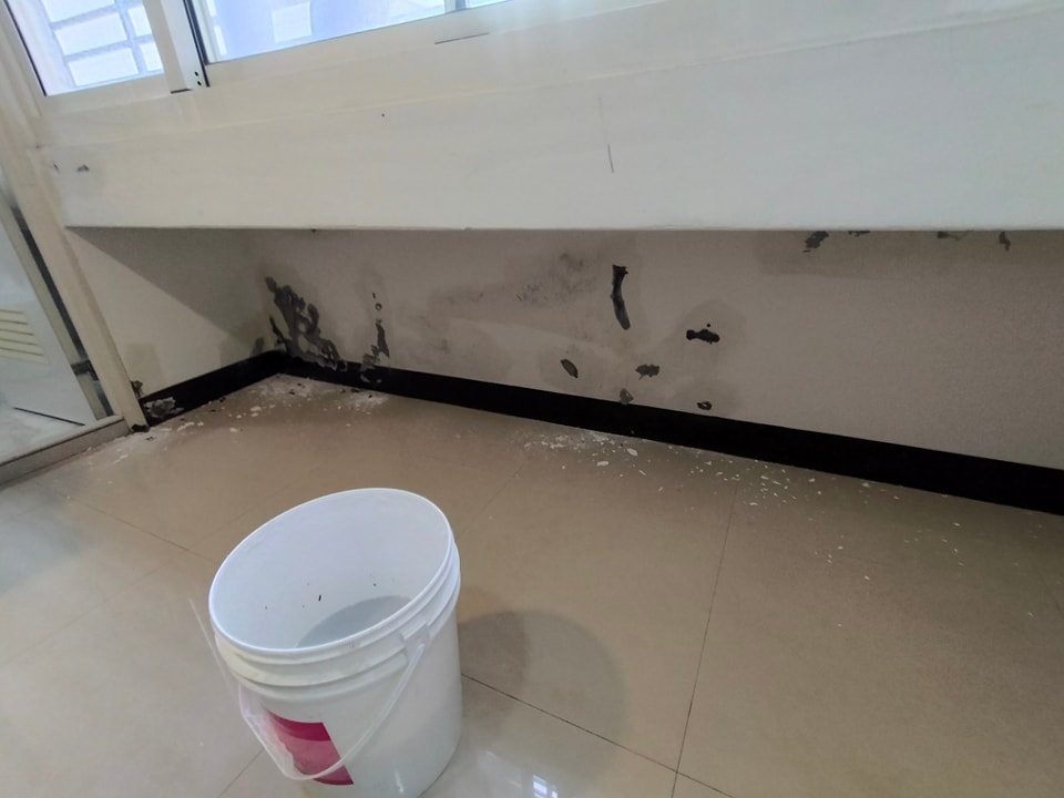 高空蜘蛛人透明防水材施工、室內壁癌處理強化粉刷施工